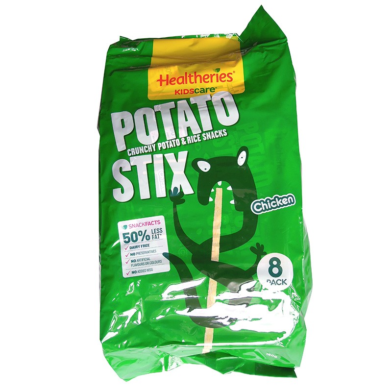 Healtheries Potato Stix! The following - A Guide to Vegan